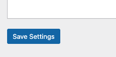 saving ninja forms settings