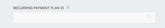 Recurring Payment Plan ID field in ninja forms stripe action setting under advanced