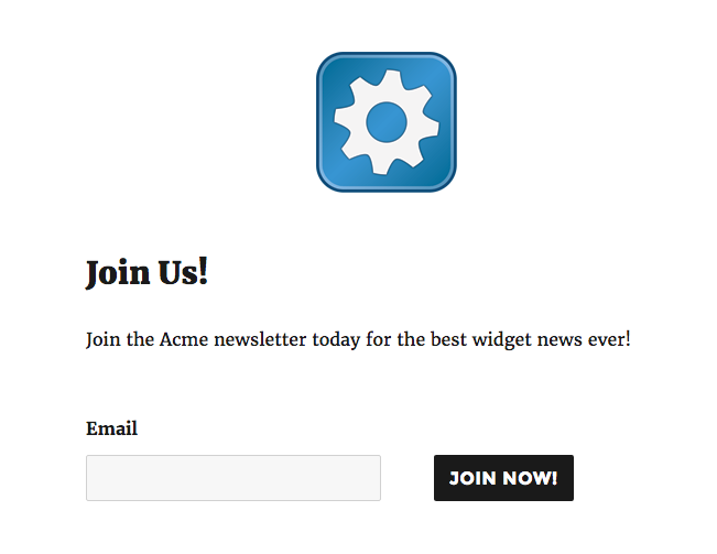 ninja form for wordpress popup maker email list subscription