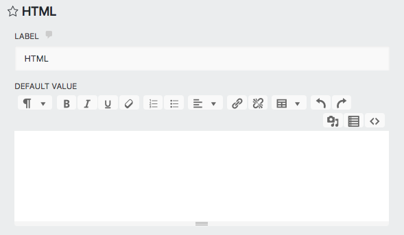 add an image to ninja forms via the HTML field settings window 