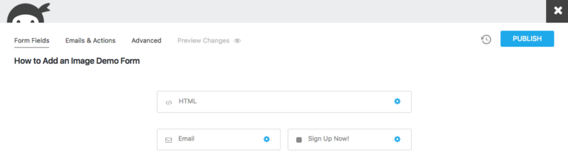 Ninja Forms WordPress form builder
