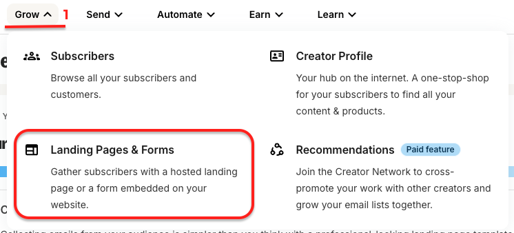creating a form within Kit 1