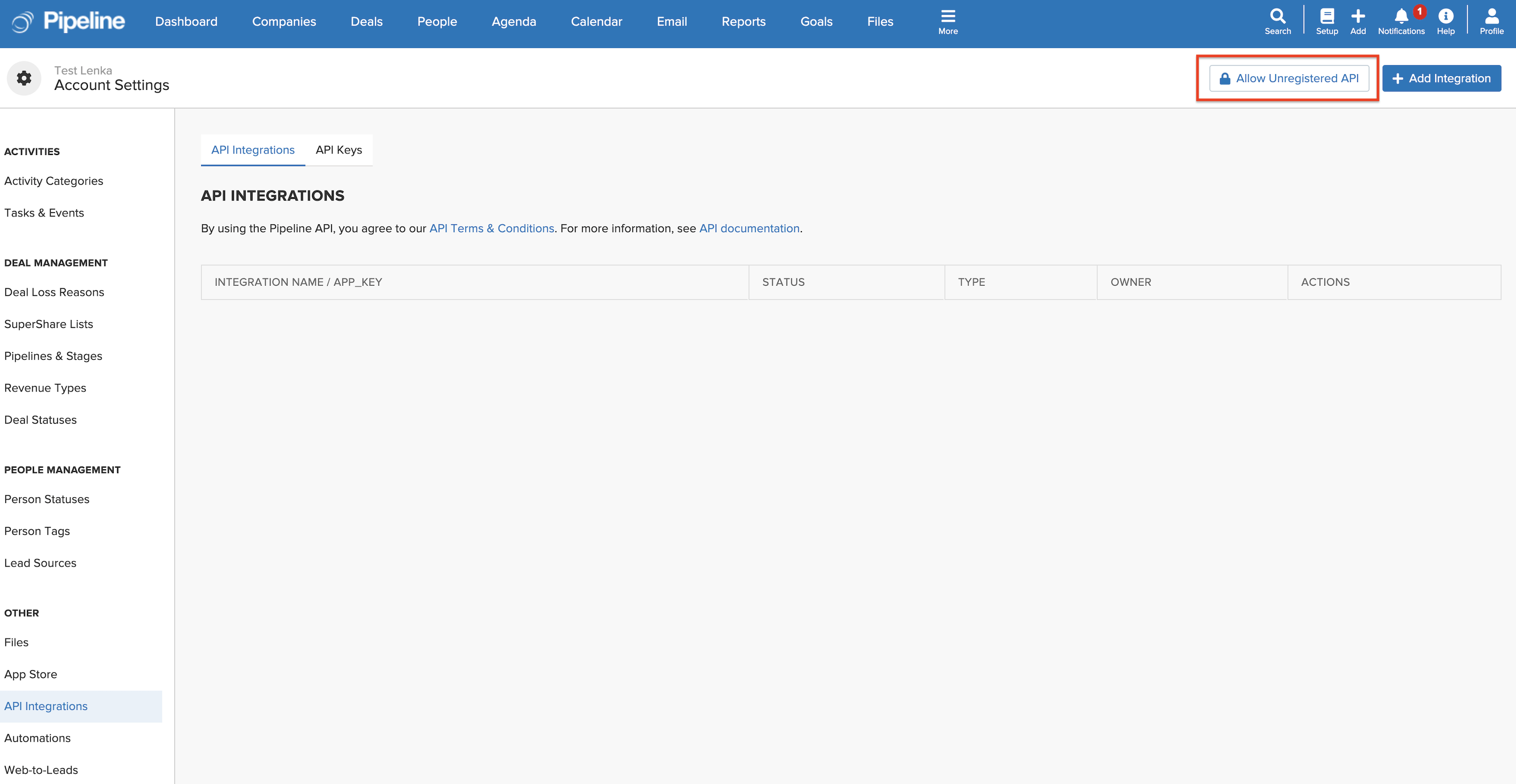 connecting ninja forms with pipeline crm