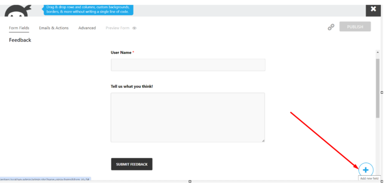 How to add a new field to your Ninja Forms