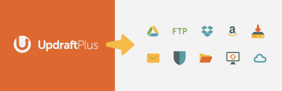 wordpress backup plugins updraft plus logo
