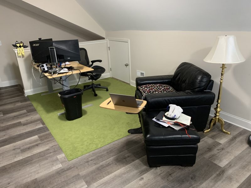 Matt's home office setup
