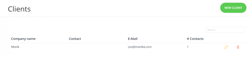 test clients on invoiceberry