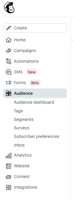 Mailchimp Audience