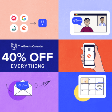 The Events Calendar Logo, WordPress Black Friday 2022