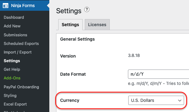 ninjaforms_settings_currency