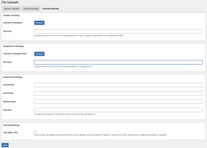 External Storage Service