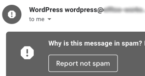 report not spam gmail