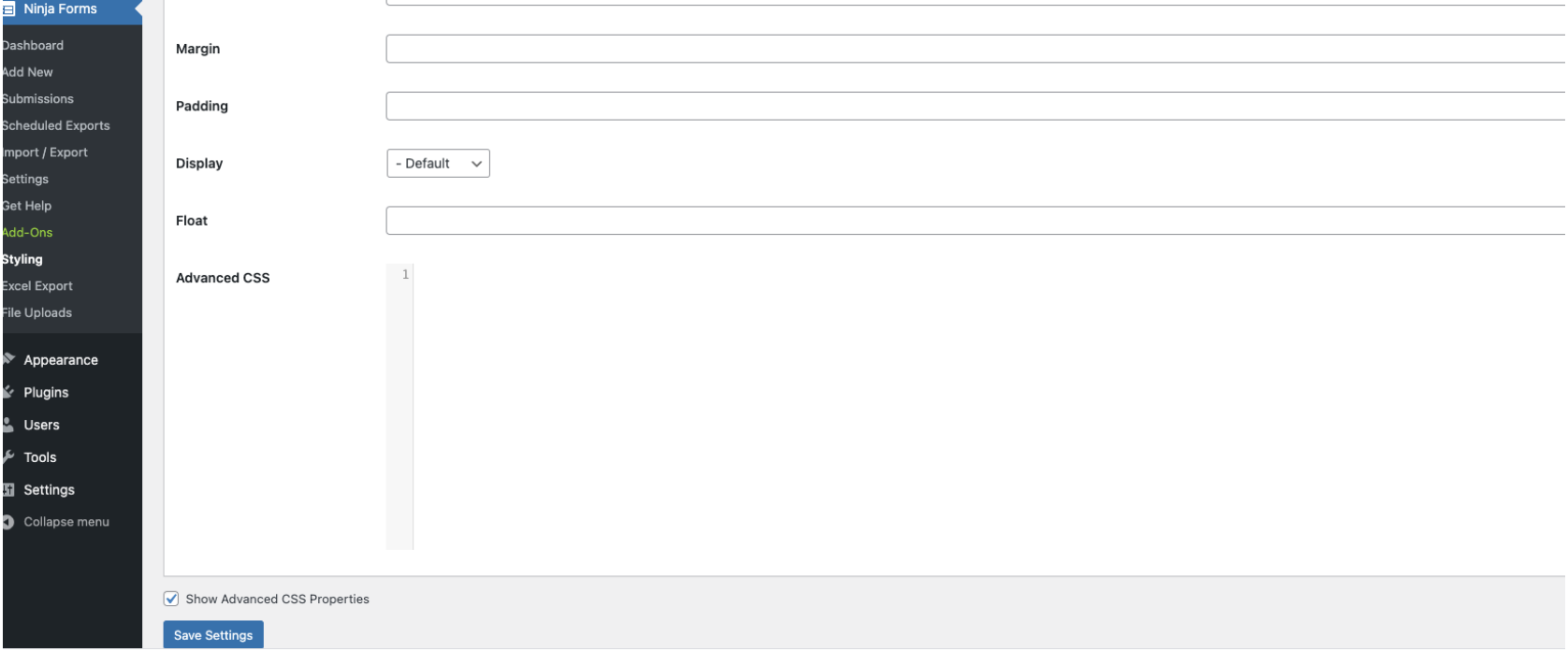 change font family globaly in wordpress form