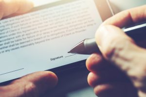 accepting e-signature in your wordpress form