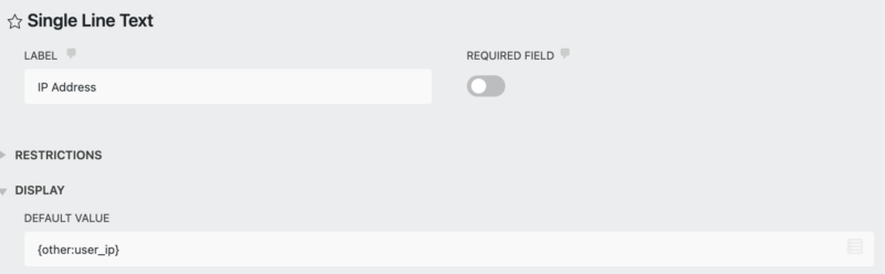 limit submission by ip address