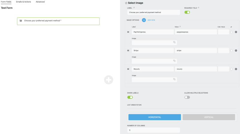 multiple payment methods in wordpress