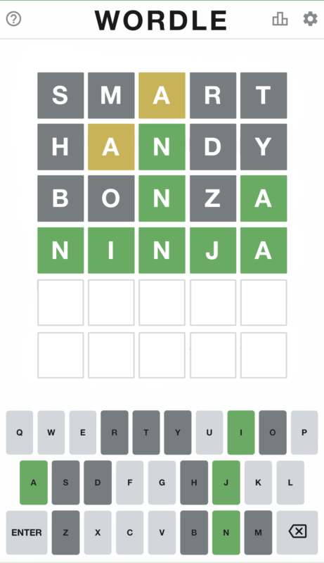 Wordle - February 2022