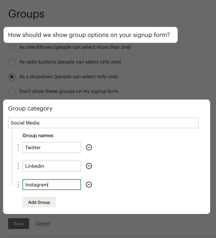 Mailchimp Group