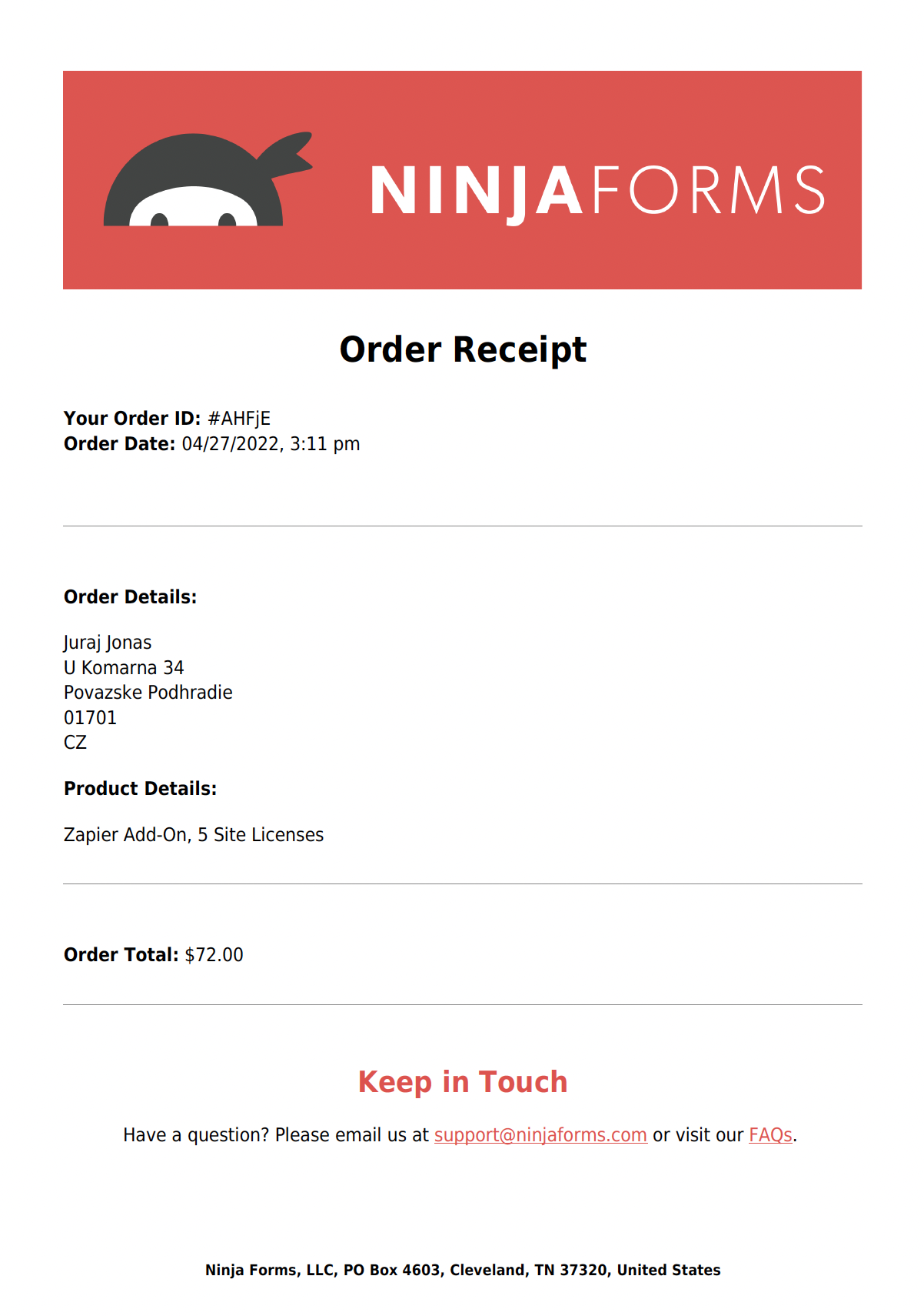 pdf order receipt