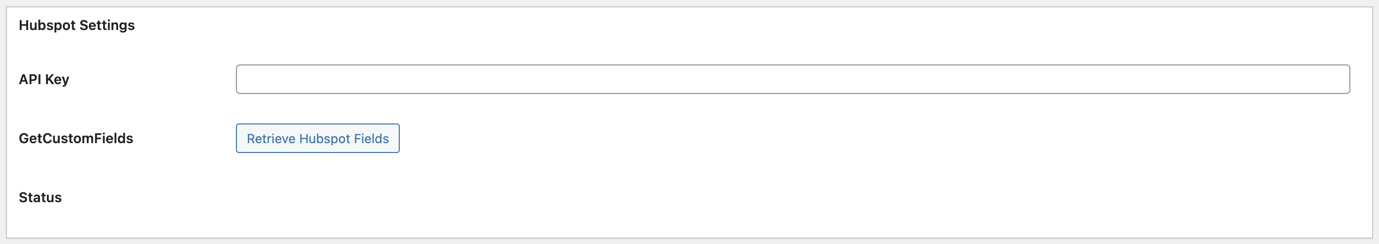 integrate wordpress forms to hubspot