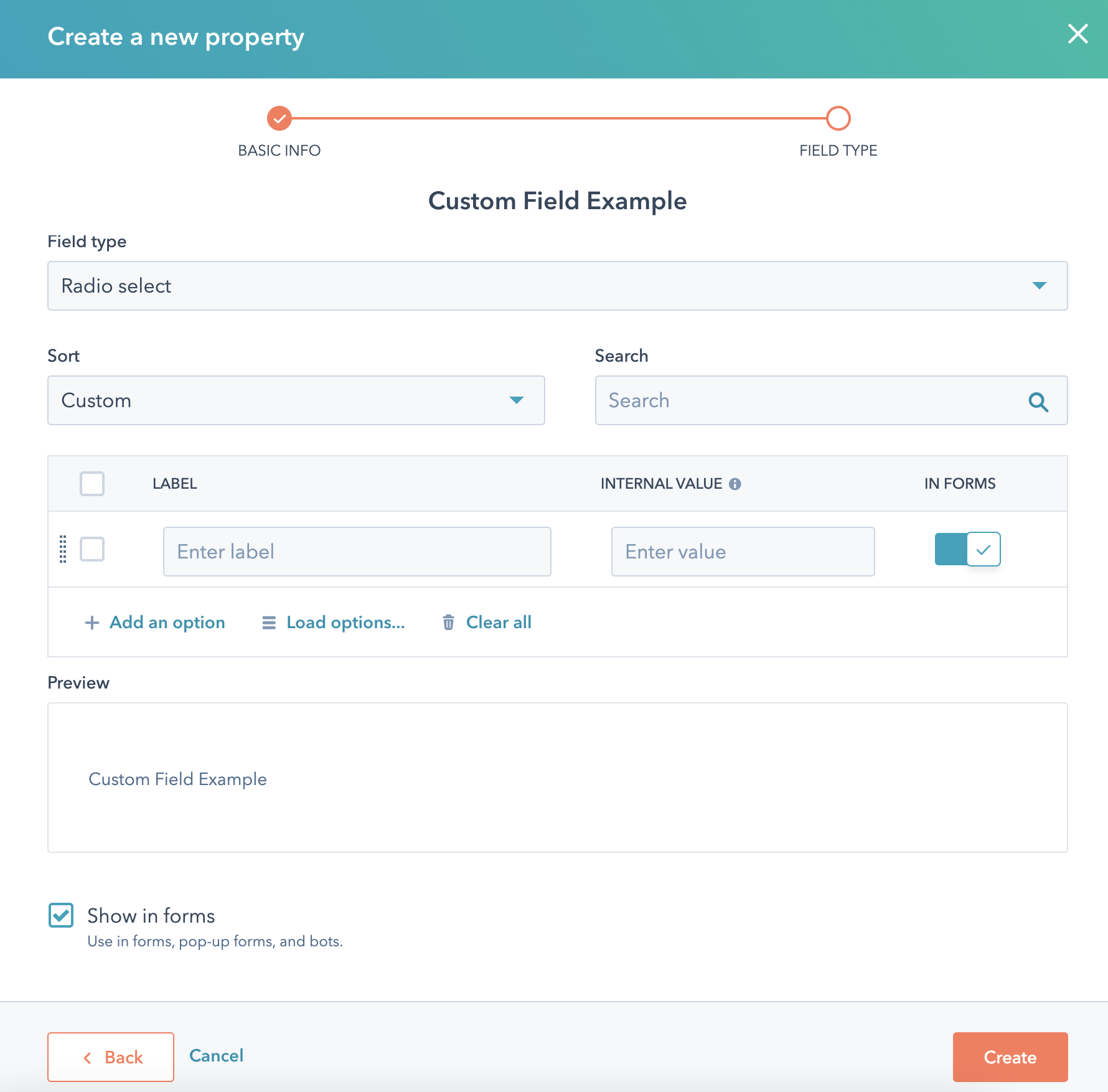 custom field wordpress hubspot