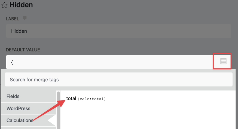 Save calculation to form for survey scores