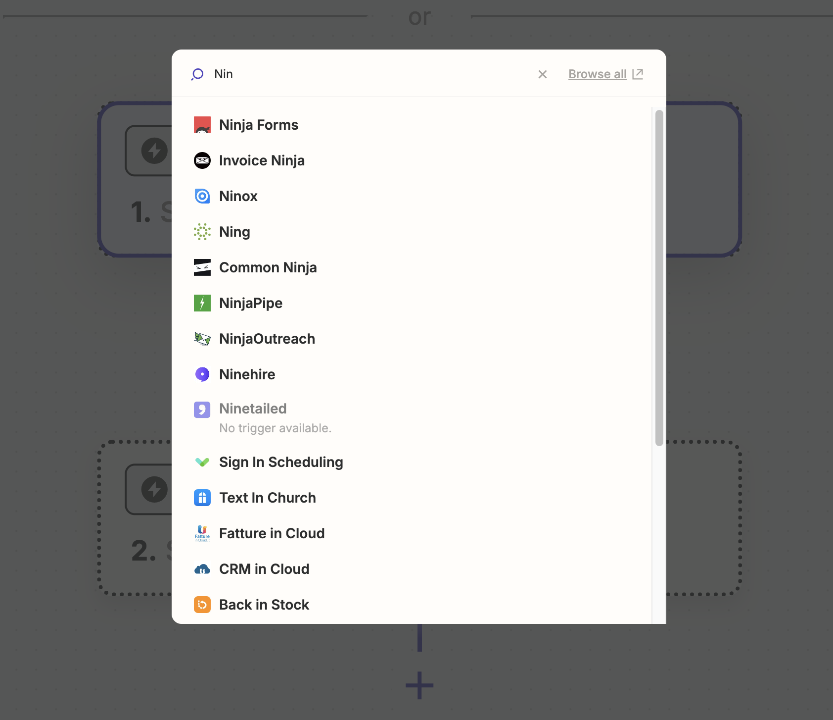 ninja forms zapier trigger