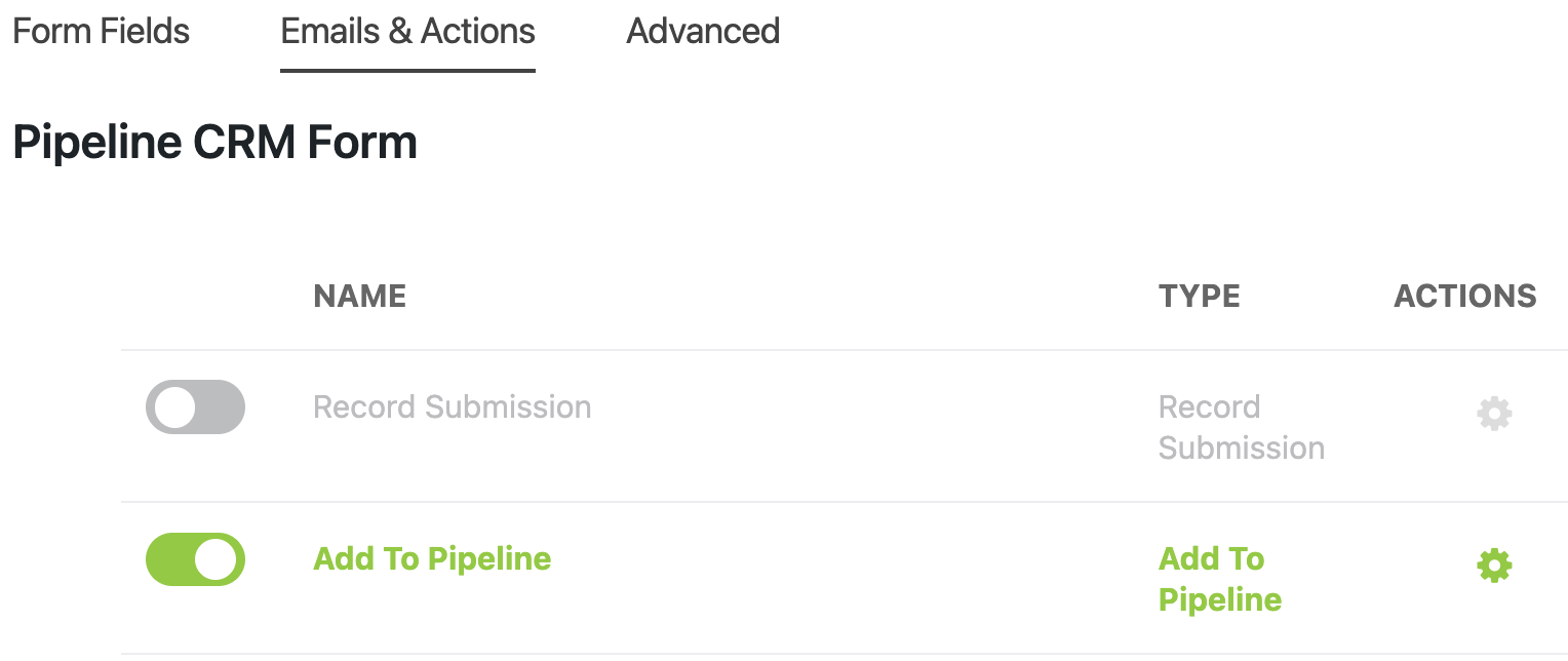 disable record submission