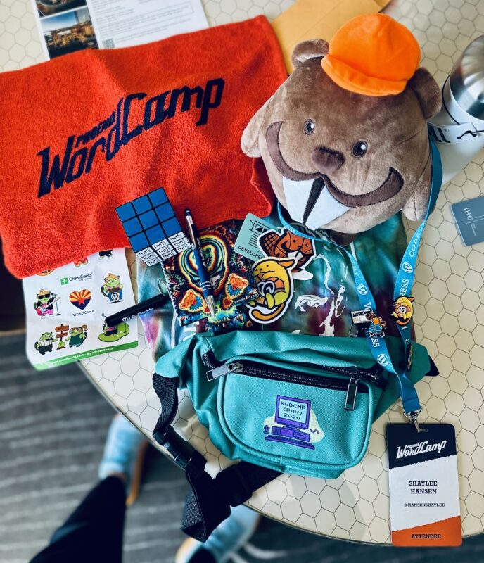 WordCamp Phoenix Swag
