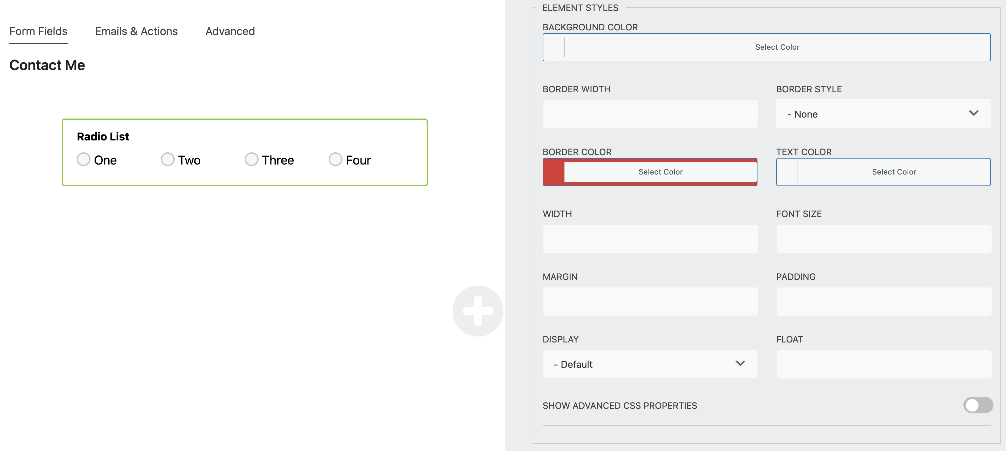 change color of inline radio buttons