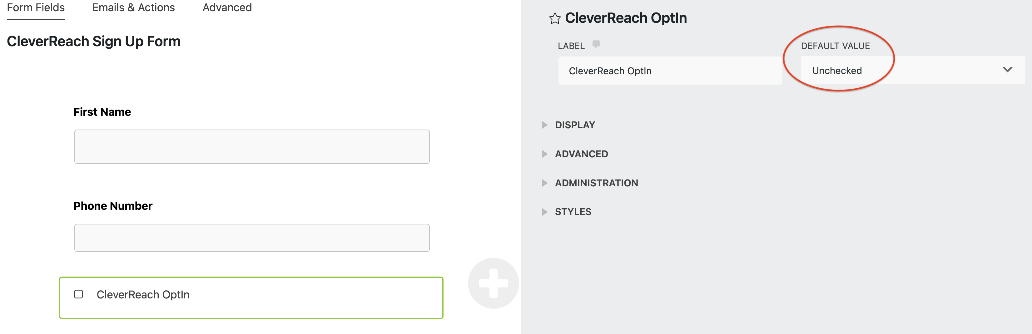 cleverreach opt in