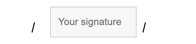 s-signature in wordpress