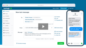 TextMagic Software Screenshot