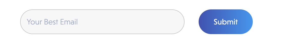 single line newsletter form