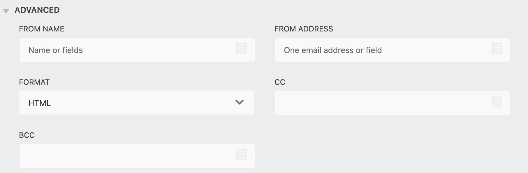 advanced email notification settings
