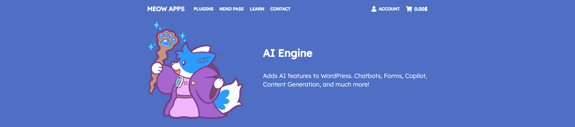 AI Engine website banner