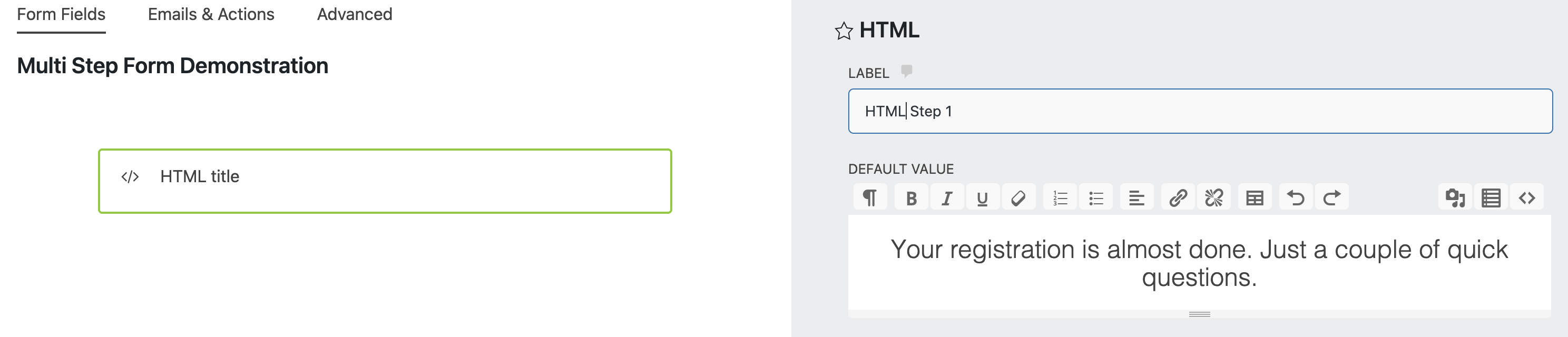 add text to your progress bar