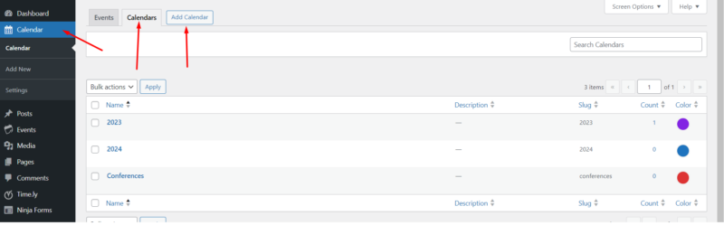 How to create a Sugar Event WordPress Calendar