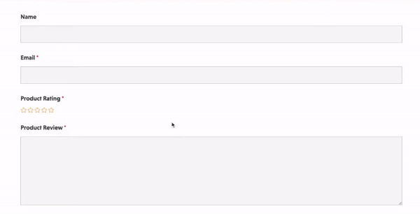 paragraph text field example