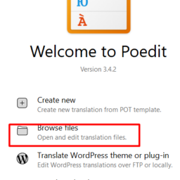 Upload the Ninja Forms POT file to Poedit App