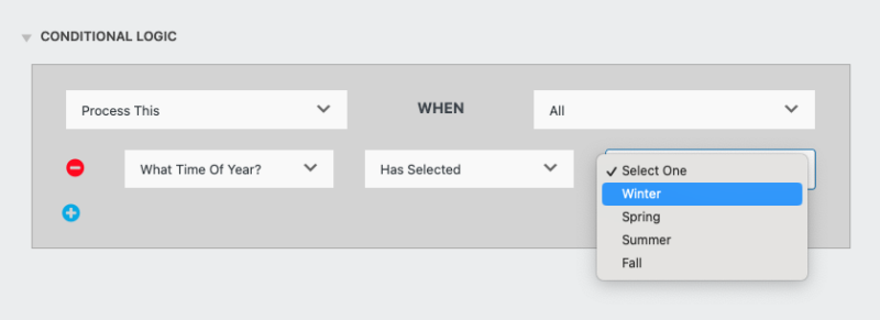 iCalendar Conditional Logic setup