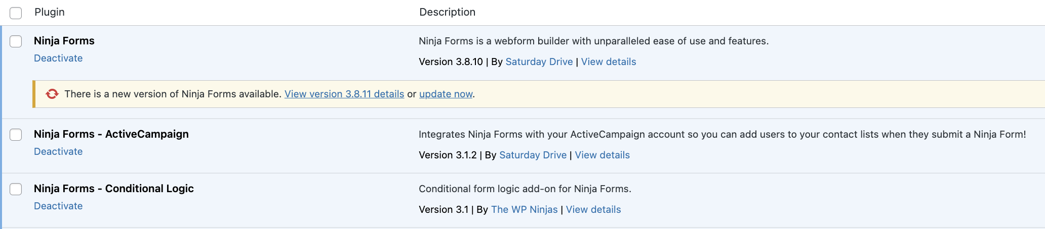 paid ninja forms