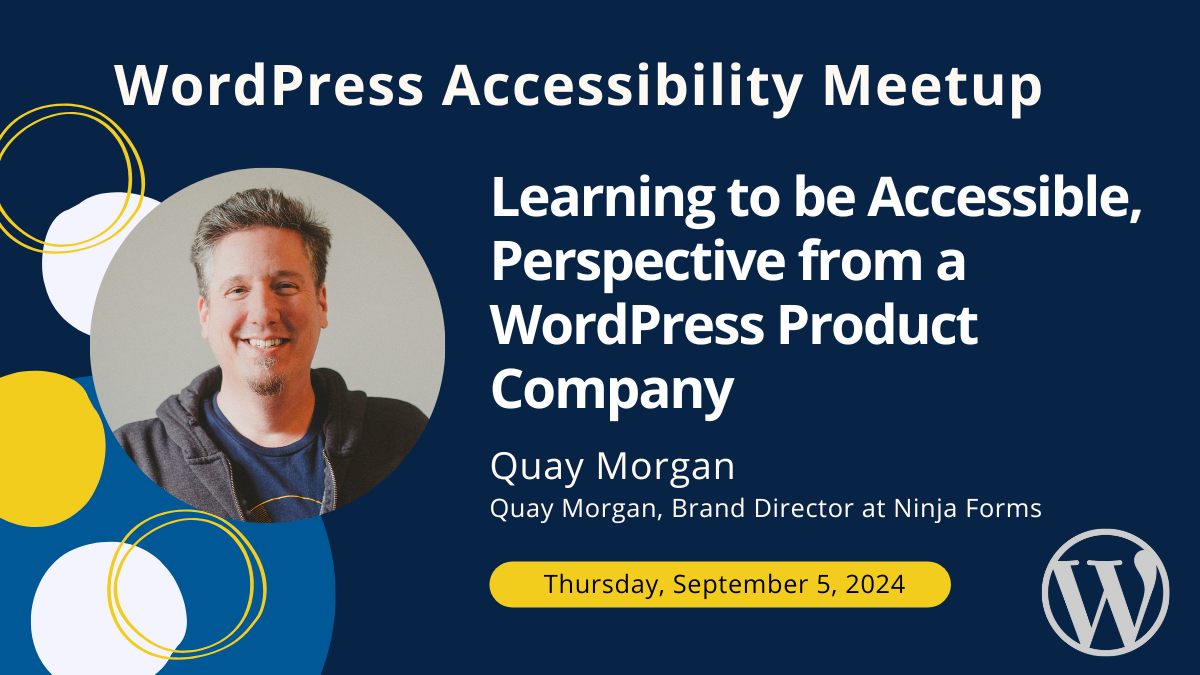 WordPress Accessibility Meetup