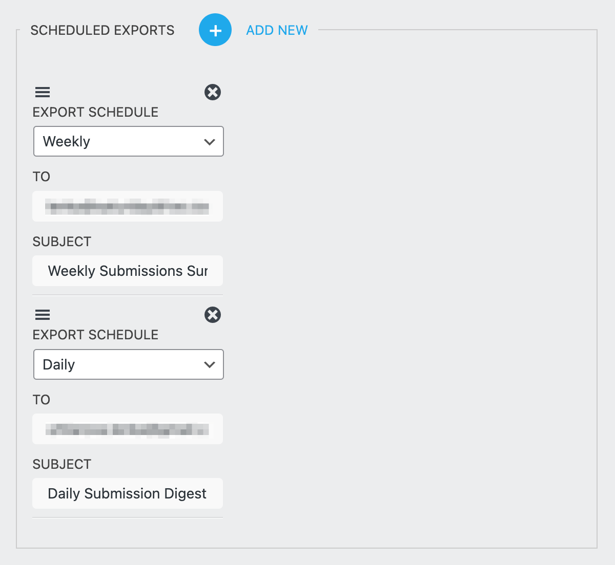 multiple_scheduled_exports