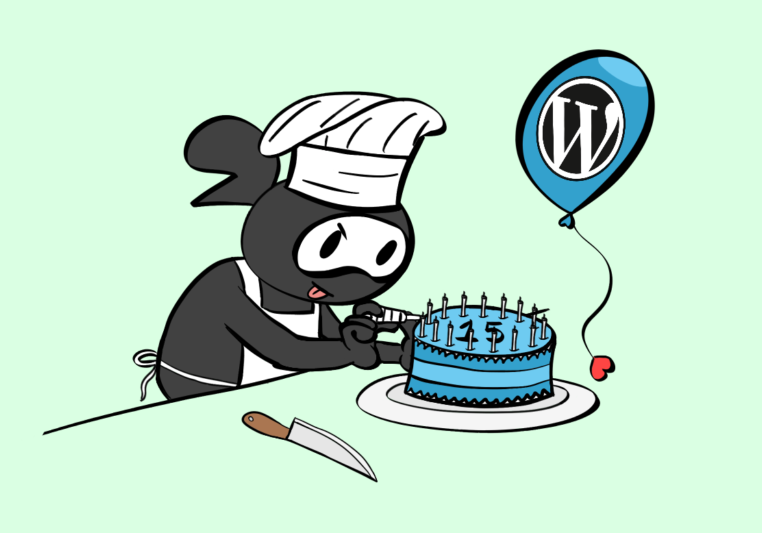 happy birthday wordpress
