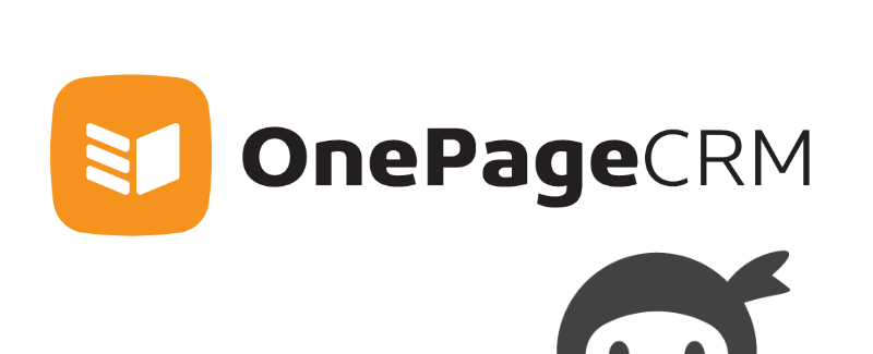 onepagecrm ninja forms logo